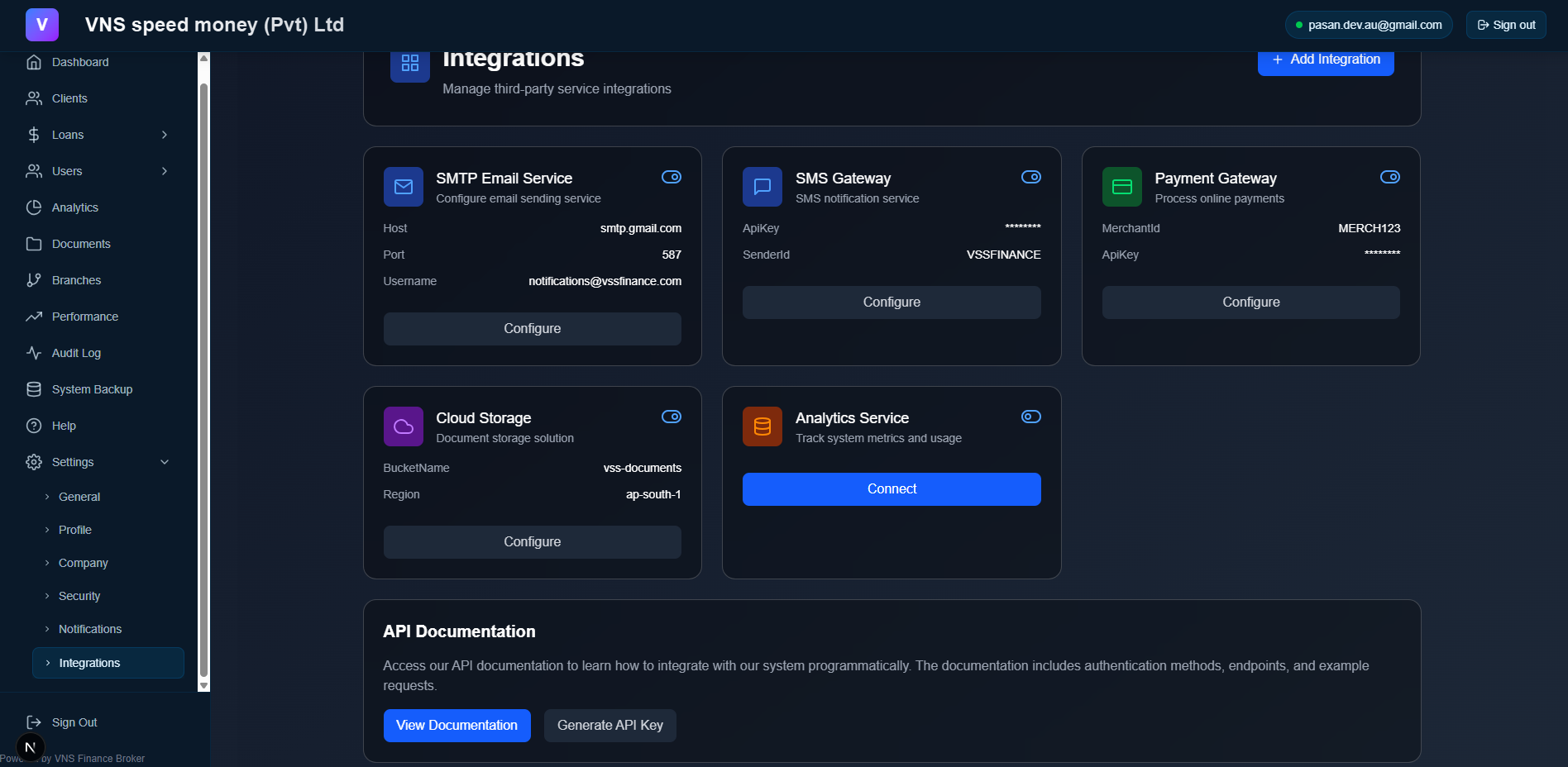 Integrations